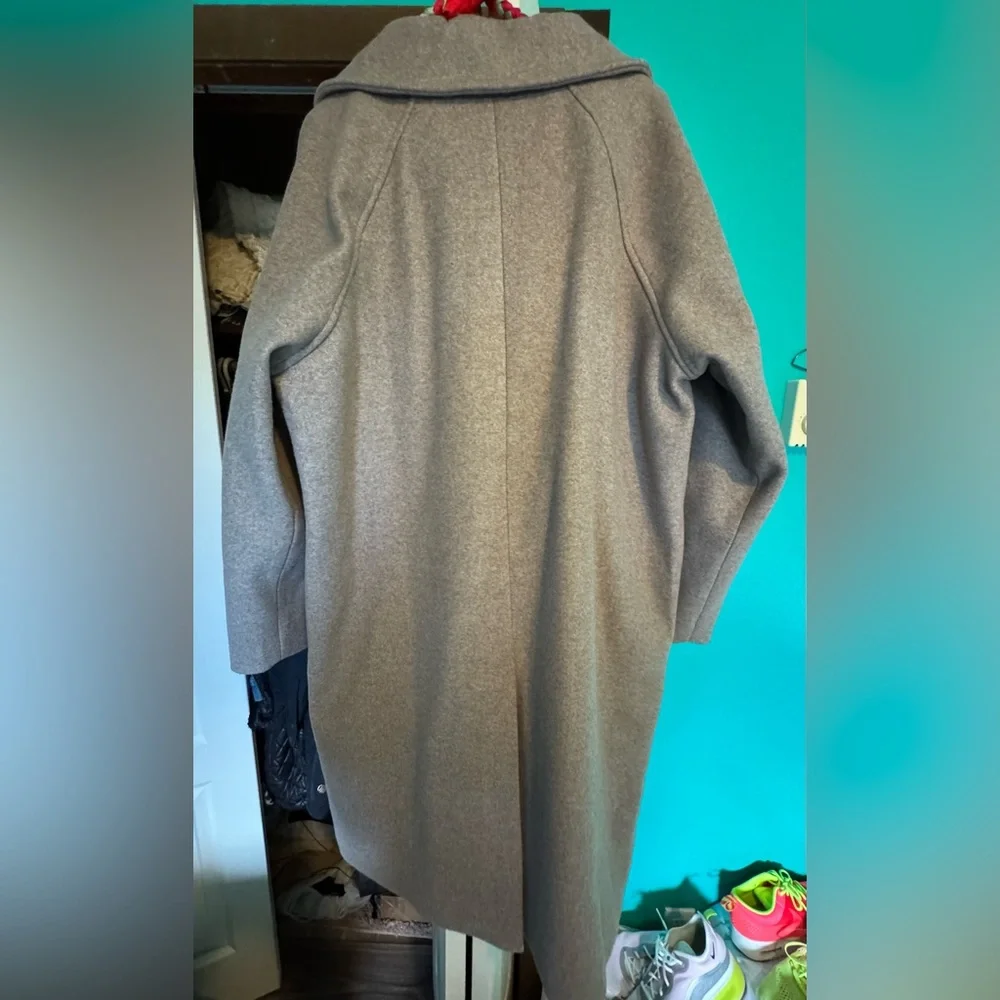 C’est Moi taupe beige long coat - Picture 2 of 7